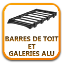BARRES DE TOIT ET GALERIES ALUMINIUM