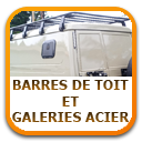 GALERIE DE TOIT ACIER POUR 4X4, BARRES DE TOIT 4X4 ACIER ET ALU